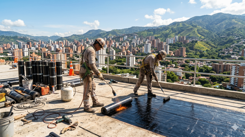 Impermeabilización de terrazas en Bucaramanga